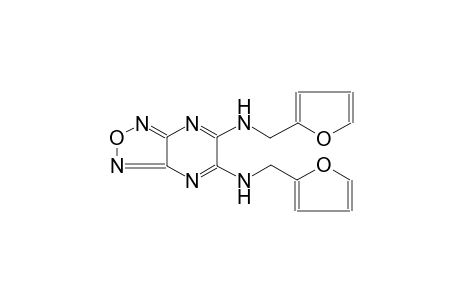 [1,2,5]oxadiazolo[3,4-b]pyrazine-5,6-diamine, N~5~,N~6~-bis(2-furanylmethyl)-