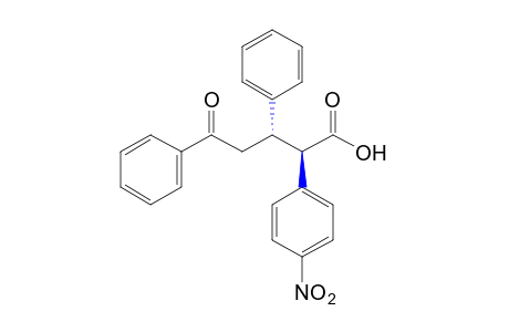 erythro-4-BENZOYL-2-(p-NITROPHENYL)-3-PHENYLBUTYRIC ACID