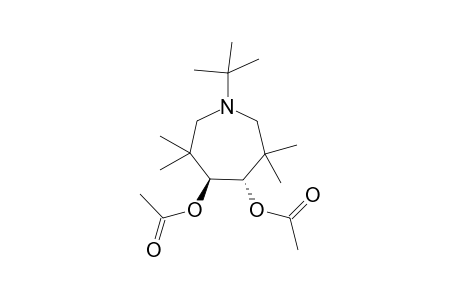 trans-Diacetate of N-tert-butyl-3,3,6,6-tetramethyl-1-azacycloheptan-4-on-5-ol