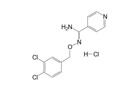 O-(3,4-DICHLOROBENZYL)ISONICOTINAMIDOXIME, MONOHYDROCHLORIDE