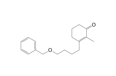2-Cyclohexen-1-one, 2-methyl-3-[4-(phenylmethoxy)butyl]-
