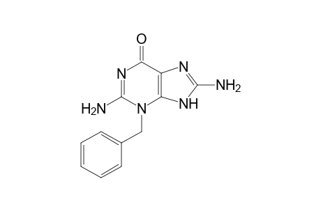 2,8-Diamino-3,9-dihydro-3-(phenylmethyl)-6H-purin-6-one