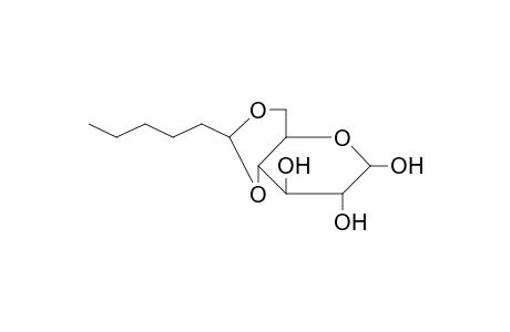 D-Glucopyranose, 4,6-O-hexylidene-