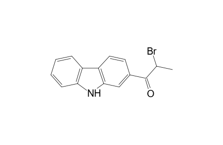 2-bromo-1-(carbazol-2-yl)-1-propanone