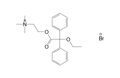 CHOLINE BROMIDE, DIPHENYLETHOXYACETATE