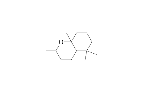 2,5,5,8a-tetramethyl-3,4,4a,6,7,8-hexahydro-2H-1-benzopyran