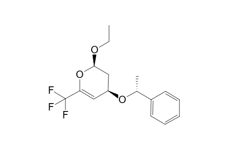 (2R,4R)-2-ETHOXY-4-[(1R)-1-PHENYLETHOXY]-6-TRIFLUOROMETHYL-3,4-DIHYDRO-2H-PYRAN;MAJOR-ISOMER