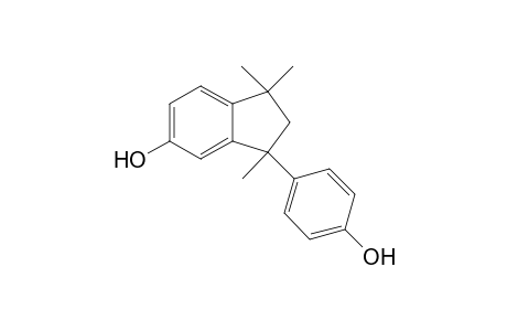 3-(4'-Hydroxyphenyl)-1,1,3-trimethyl-5-hydroxycyclopenta[4,5-c]benzene