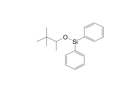 Silane, (3,3-dimethylbut-2-yloxy)-diphenyl-