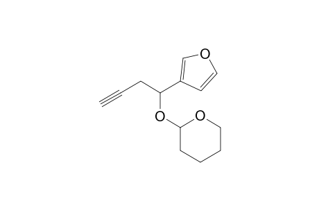 1-(3-Furyl)-1-(2-tert-hydropyranyloxy)but-3-yne