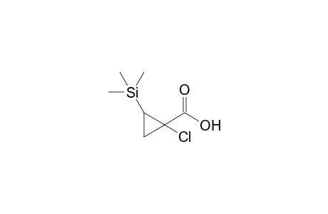 1-Chloro-2-trimethylsilylcyclopropanecarboxylic acid