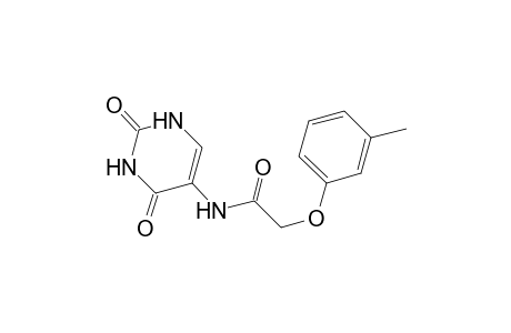 acetamide, 2-(3-methylphenoxy)-N-(1,2,3,4-tetrahydro-2,4-dioxo-5-pyrimidinyl)-