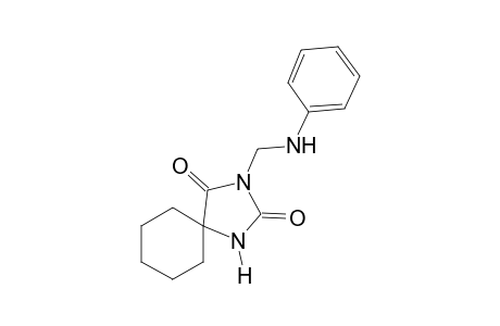 3-(anilinomethyl)-1,3-diazaspiro[4.5]decane-2,4-dione