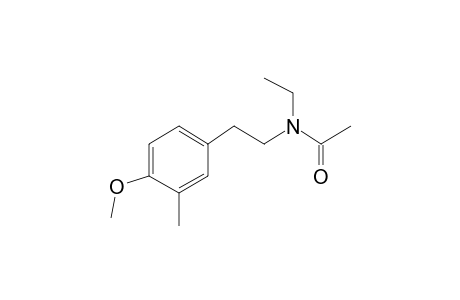 N-Ethyl-N-(4-methoxy-3-methylphenethyl)acetamide