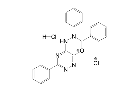 2,3,7-Triphenyl-1,2,4-triazino[5,6-e]-1,3,4-oxadiazinium chloride hydrchloride salt