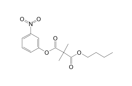 Dimethylmalonic acid, butyl 3-nitrophenyl ester