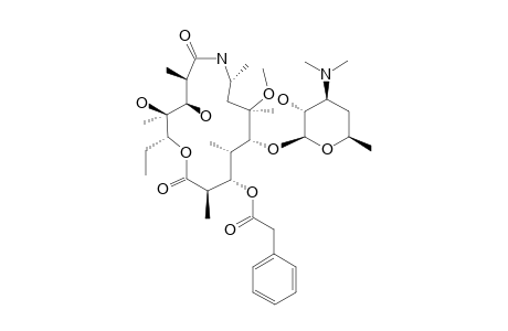 6-O-METHYL-3-O-DECLADINOSYL-3-O-PHENYLACETYL-8A-AZA-8A-HOMOERYTHROMYCIN_A