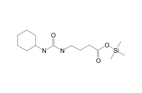 4-{[(cyclohexylamino)carbonyl]amino}butanoic acid, trimethylsilyl ester