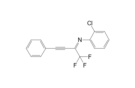 2-Chloro-N-(1,1,1-trifluoro-4-phenylbut-3-yn-2-ylidene)aniline