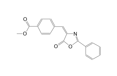 methyl 4-[(E)-(5-oxo-2-phenyl-1,3-oxazol-4(5H)-ylidene)methyl]benzoate