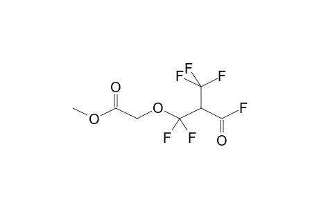 2-TRIFLUOROMETHYL-3,3-DIFLUORO-3-METHOXYCARBONYLMETHYLPROPIONYLFLUORIDE