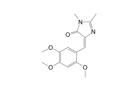 1,2-Dimethyl-4-(2,4,5-trimethoxybenzylidene)imidazolin-5-one