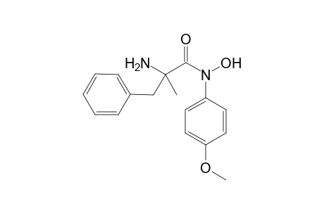 (N.alpha.-Benzylalanin)-N-(4-methoxyphenyl)hydroxamic acid