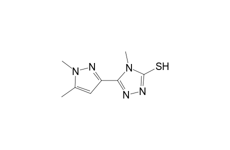 5-(1,5-dimethyl-1H-pyrazol-3-yl)-4-methyl-4H-1,2,4-triazole-3-thiol