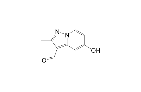 5-hydroxy-2-methylpyrazolo[1,5-a]pyridine-3-carbaldehyde