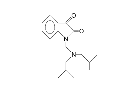 1-[(diisobutylamino)methyl]indole-2,3-dione