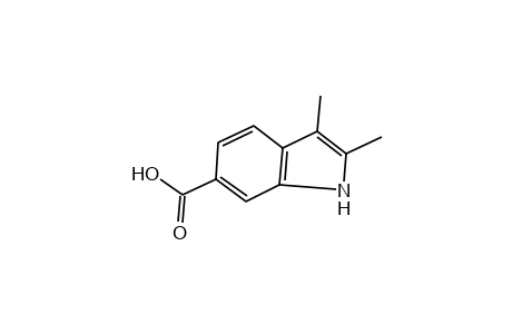 2,3-dimethylindole-6-carboxylic acid