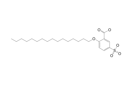 2-(hexadecyloxy)-5-sulfobenzoic acid