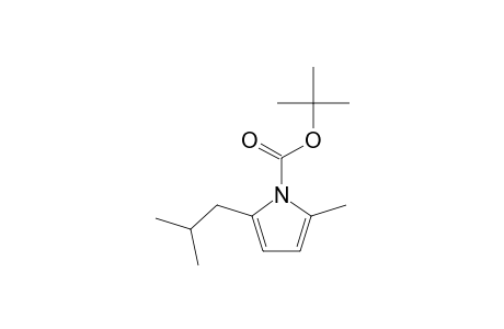 Pyrrole, 1-(t-butoxycarbonyl)-2-methyl-5-(2-methylpropyl)-