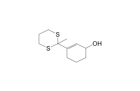3-(2-Methyl-1,3-dithian-2-yl)-2-cyclohexen-1-ol