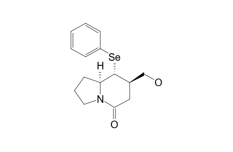 (7R,8R,8aS)-7-(hydroxymethyl)-8-(phenylseleno)-2,3,6,7,8,8a-hexahydro-1H-indolizin-5-one