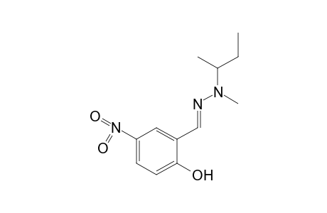 5-Nitrosalicylaldehyde, sec-butylmethylhydrazone