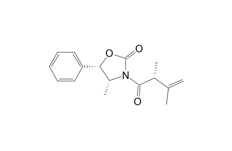 2-Oxazolidinone, 3-(2,3-dimethyl-1-oxo-3-butenyl)-4-methyl-5-phenyl-, [4R-[3(R*),4.alpha.,5.alpha.]]-