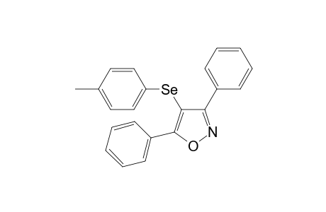 3,5-Diphenyl-4-((p-tolyl)selenyl)isoxazole