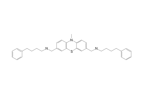 10-Methyl-N,N'-bis(4'-phenylbutyl)-phenothiazine-3,7-dimethanamine