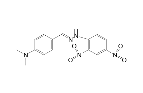 p-(dimethylamino)benzaldehyde, (2,4-dinitrophenyl)hydrazone