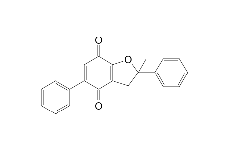 2,3-Dihydro-2-methyl-2,5-diphenylbenzofuran-4,7-dione