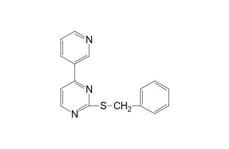 2-(benzylthio)-4-(3-pyridyl)pyrimidine