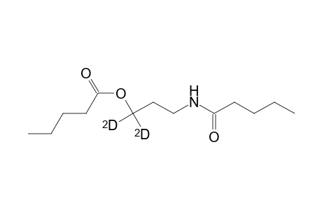 1,1-Dideutero-N,O-divaleryl-3-amino-1-propanol