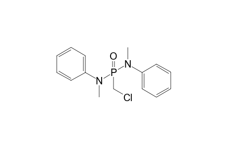 CHLORMETHYLPHOSPHONIC-BIS-(METHYL-(PHENYL)-AMIDE)
