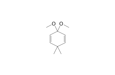 3,3-Dimethoxy-6,6-dimethyl-cyclohexa-1,4-diene