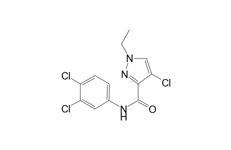 1H-Pyrazole-3-carboxamide, 4-chloro-N-(3,4-dichlorophenyl)-1-ethyl-