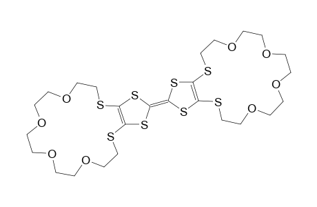 1,4,5,6-tetrahydro-2(3),6(7)-bis(4,7,10,13-tetraoxa-1,16-dithiahexadecane-1,16-diyl)-1,4,5,8-tetrathiafulvalene