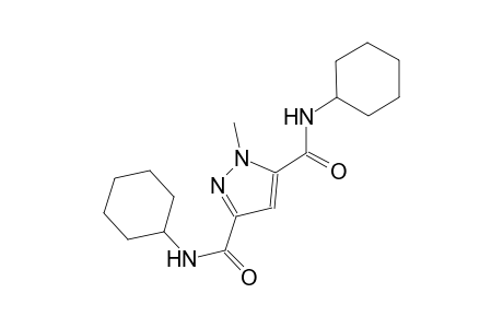 1H-pyrazole-3,5-dicarboxamide, N~3~,N~5~-dicyclohexyl-1-methyl-