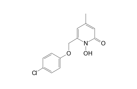 6-[(p-chlorophenoxy)methyl]-1-hydroxy-4-methyl-2(1H)-pyridone