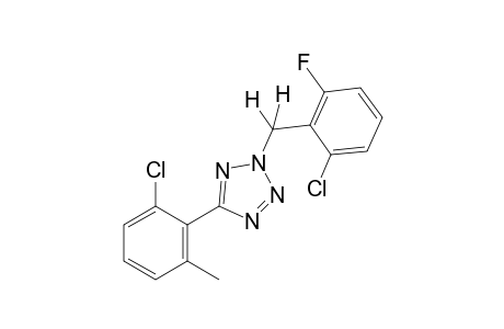 2-(2-chloro-6-fluorobenzyl)-5-(6-chloro-o-tolyl)-2H-tetrazole